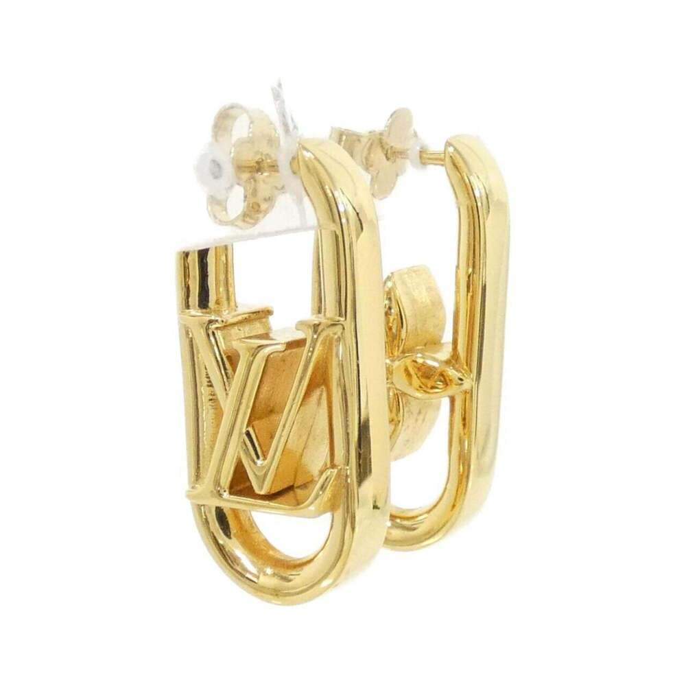 LOUIS VUITTON Gold Earrings - Picture 2 of 4